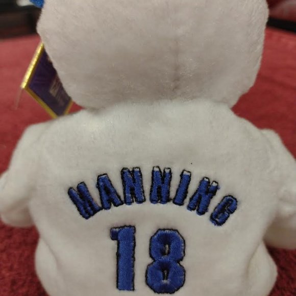 Salvino's Bammers City of hope bean bag MLB baseball bears Colts Manning #18 - Picture 2 of 2
